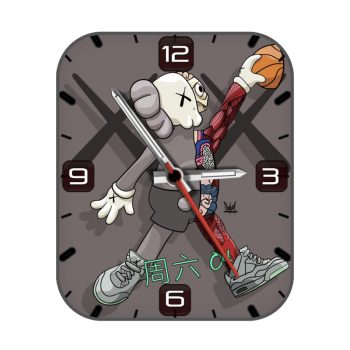 Supreme暴力熊灰色简约表盘.clock