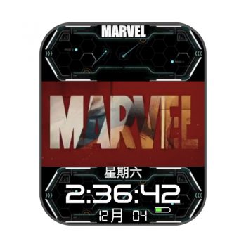 F-watch Marvel漫威系列飞凡动态表盘.clock