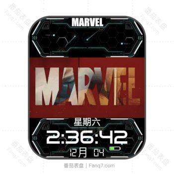 F-watch Marvel漫威系列飞凡动态表盘.clock