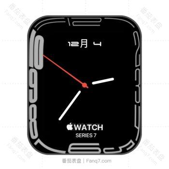 watch S7独占Continuum黑白静态表盘.clock