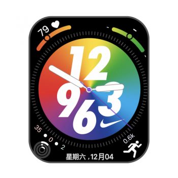 nike耐克多彩简约表盘.clock