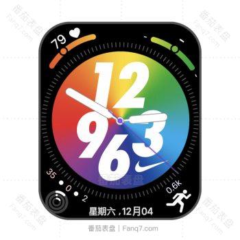 nike耐克多彩简约表盘.clock
