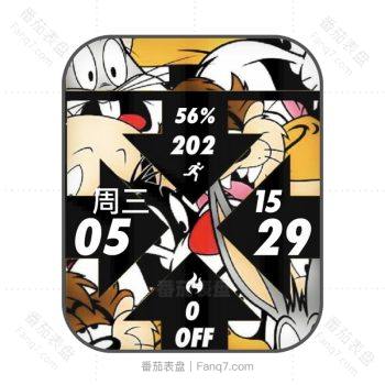 兔子先生动画卡通表盘.clock