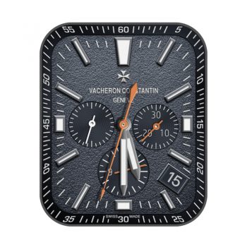 江诗丹顿(Vacheron Constantin)灰色磨砂表盘.clock