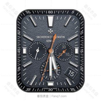 江诗丹顿(Vacheron Constantin)灰色磨砂表盘.clock