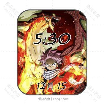 日本动漫妖精的尾巴表盘.clock