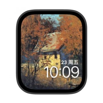 郊外的小土房子苹果iwatch壁纸表盘.watchface