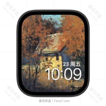 郊外的小土房子苹果iwatch壁纸表盘.watchface