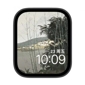 河湖小镇苹果iwatch壁纸表盘.watchface
