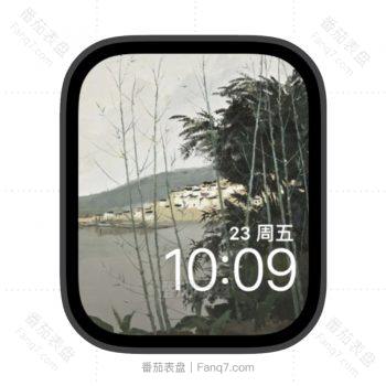 河湖小镇苹果iwatch壁纸表盘.watchface