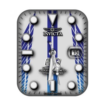 INVICTA 英氟他GTR: Brian O’Conner 速度与激情蓝白表盘.clock