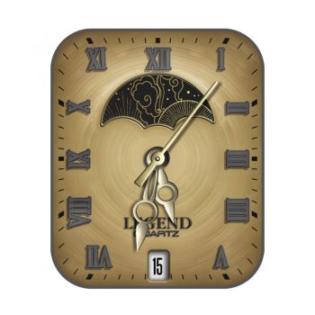 Legend瑞士传奇太阳黄色表盘.clock