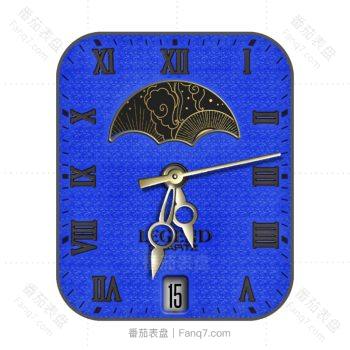 Legend瑞士传奇太阳蓝色表盘.clock