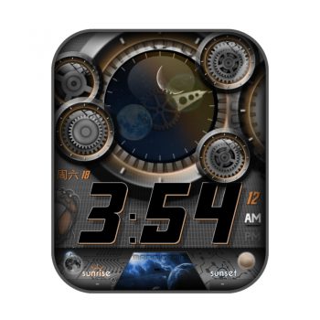 宇宙星空机械表盘.clock