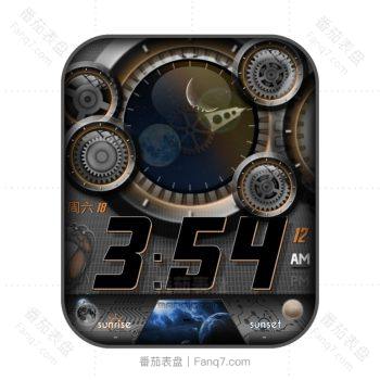 宇宙星空机械表盘.clock