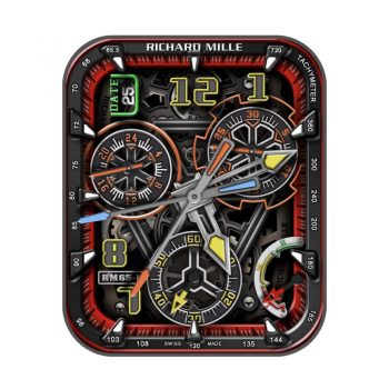 理查德米尔RICHARD MILLE RM 65-01双追针炫酷机械表盘.clock
