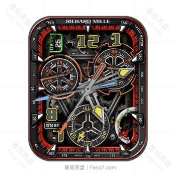 理查德米尔RICHARD MILLE RM 65-01双追针炫酷机械表盘.clock