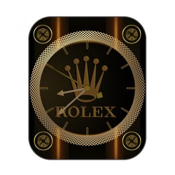 劳力士ROLEX古铜色黄金编织圈表盘.clock