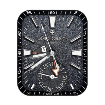 江诗丹顿(Vacheron Constantin)灰色磨砂表盘.clock