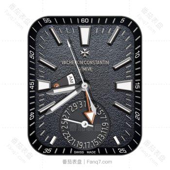 江诗丹顿(Vacheron Constantin)灰色磨砂表盘.clock
