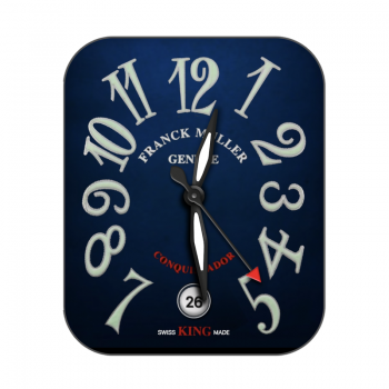 Franck Muller法兰克穆勒蓝色罗马数字表盘.clock