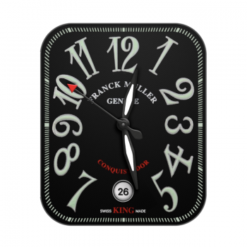 Franck Muller法兰克穆勒黑色罗马数字外侧速计时圈表盘.clock