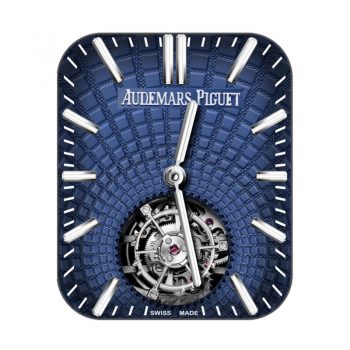 爱彼Audemars Piguet蓝色方格重力飞陀表盘.clock