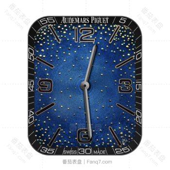 爱彼Audemars Piguet蓝色油画底点点油画技术表盘.clock