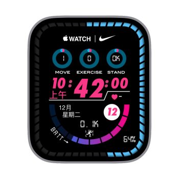 nike耐克applewatch运动表盘.clock