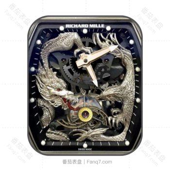理查德米尔RICHARD MILLE凤凰与龙RM2表盘.clock