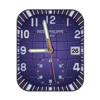 partek philippe百达翡丽紫色龟背表盘.clock