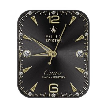 劳力士ROLEX灰色光影钻石表盘.clock