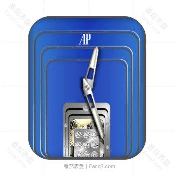 爱彼Audemars Piguet蓝色门框表盘.clock