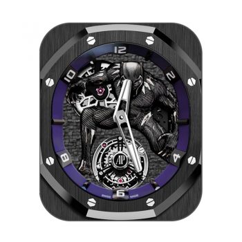 爱彼Audemars Piguet黑色蜘蛛侠漫威系列表盘.clock