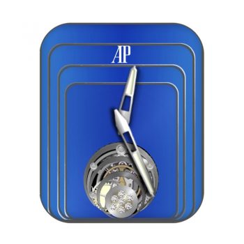 爱彼Audemars Piguet蓝色底重力飞陀表盘.clock