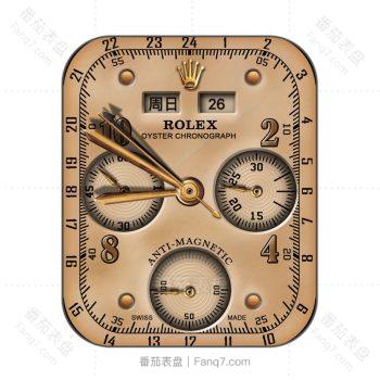 劳力士ROLEX复古金表盘.clock