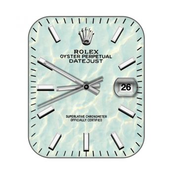 劳力士ROLEX高级海王兰表盘.clock