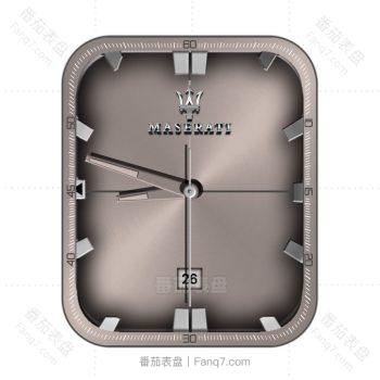 玛莎拉蒂Maserati高级粉表盘.clock