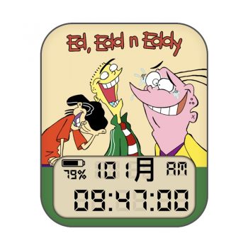 三个卡通人可爱表盘.clock