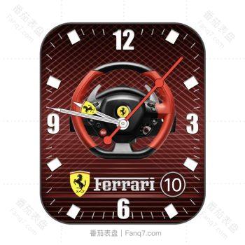 ferrari法拉利跑车方向盘赛车表盘.clock