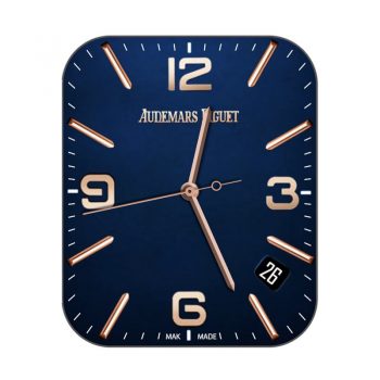 爱彼Audemars Piguet蓝色渐变简约表盘.clock