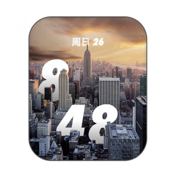 NEW YORY城市纽约3D表盘.clock
