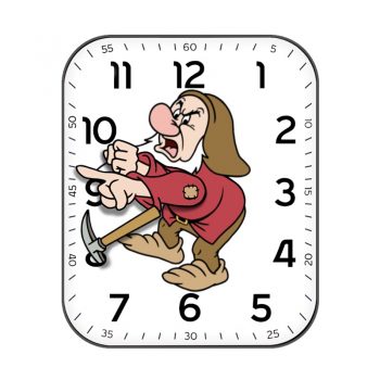 金矿矿工卡通表盘.clock