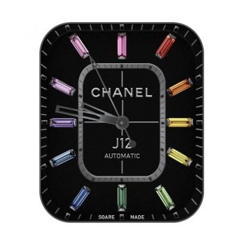 chanel香奈儿七彩宝石奢华尊贵表盘.clock