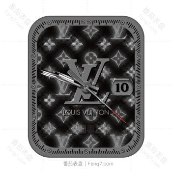 LOUIS VUITTON路易斯威登LOGO印花表盘.clock