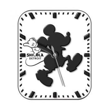 米老鼠浮雕黑白卡通表盘.clock