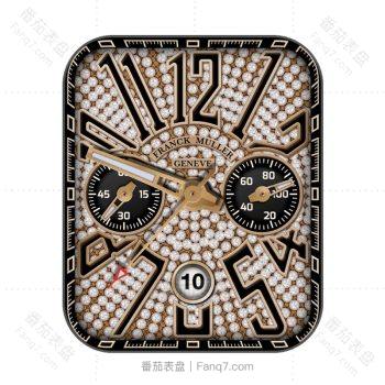 Franck Muller法穆兰奢华满天星镶钻复杂表盘.clock