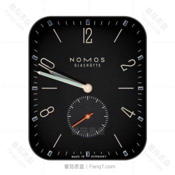 诺莫斯Nomos暗夜简约干净表盘.clock
