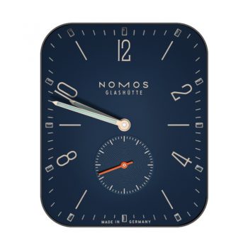 诺莫斯Nomos暗蓝简约干净表盘.clock