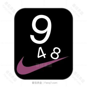 nike没有设计的简单表盘.clcok